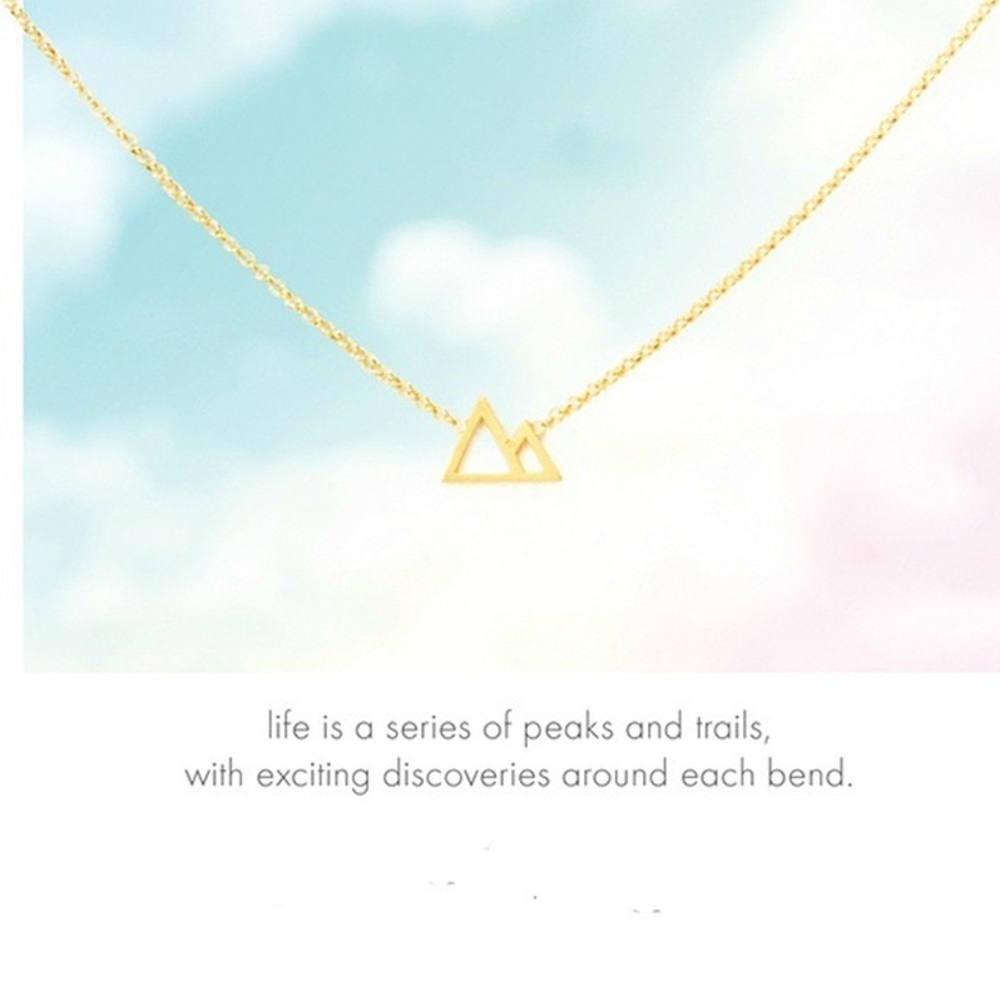GOLD PEAKS NECKLACE